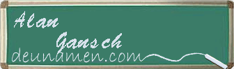 Alan Gansch Visitenkarte
